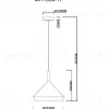 Подвесной светильник MyFar Adele MR1380-1P MR1380-1P - 6