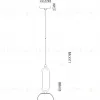 Подвесной светильник MyFar Pierre MR1160-1P MR1160-1P - 7