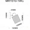 Спот MyFar Cathy MR1510-1WC MR1510-1WC - 5