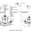 Подвесная люстра Crystal Lux BLANCA re SP6 BLANCA re SP6 - 4