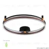 Потолочный светильник Crystal Lux FERNANDO PL72W LED COFFEE/BLACK FERNANDO PL72W LED COFFEE/BLACK - 1