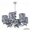 Подвесная люстра Arte Milano Florentia-4957 304957/6 Bk/Ni 304957/6 Bk/Ni - 1