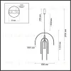 Подвесная люстра Odeon Light Memfi 6633/95L 6633/95L - 2