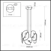Подвесная люстра Odeon Light Chiara 6638/45L 6638/45L - 2
