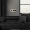 Сенсорный выключатель двухклавишный с подсветкой Werkel 4690389198052 W4522008 a063602 4690389198052 - 4