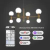 Подвесная люстра Eurosvet Bubble 30182/8 латунь Smart a063208 30182/8 латунь Smart - 4