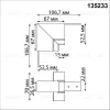 Соединитель для шинопровода Novotech Flum 135233 135233 - 2