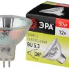 Лампа галогенная Эра GU5.3 50W 3000K GU5.3-MR16-50W-12V-CL C0027358 C0027358 - 1