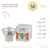 Лампа галогенная Эра GU4 50W 3000K GU4-MR11-50W-12V-30CL Б0044749 Б0044749 - 4