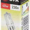 Лампа галогенная Эра G4 40W 3000K G4-JCD-40W-230V-CL C0039280 C0039280 - 3