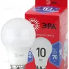 Лампа светодиодная Эра E27 10W 6500K LED A60-10W-865-E27 R Б0045324 Б0045324 - 1