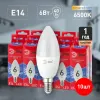 Лампа светодиодная Эра E14 6W 6500K LED B35-6W-865-E14 R Б0045339 Б0045339 - 6