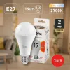 Лампа светодиодная Эра E27 19W 2700K LED A65-19W-827-E27 Б0031702 Б0031702 - 2