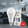 Лампа светодиодная Эра E27 19W 6000K LED A65-19W-860-E27 Б0031704 Б0031704 - 2