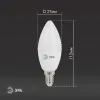 Лампа светодиодная Эра E14 11W 6000K LED B35-11W-860-E14 Б0032984 Б0032984 - 6