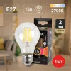 Лампа светодиодная Эра E27 15W 2700K F-LED A60-15W-827-E27 Б0046981 Б0046981 - 5