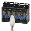 Лампа светодиодная Эра E14 9W 4000K F-LED B35-9w-840-E14 frost Б0046996 Б0046996 - 5