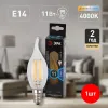 Лампа светодиодная Эра E14 11W 4000K F-LED BXS-11W-840-E14 Б0047002 Б0047002 - 5