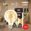 Лампа светодиодная Эра E27 7W 2400K F-LED G95-7W-824-E27 gold Б0047662 Б0047662 - 5