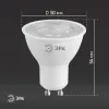 Лампа светодиодная Эра GU10 8W 2700K LED Lense MR16-8W-827-GU10 Б0054941 Б0054941 - 5