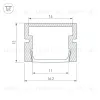 Профиль Arlight PDS-SM-2000 044334 044334 - 3