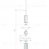 Подвесной светильник Crystal Lux VALENCIA SP1.3 GOLD VALENCIA SP1.3 GOLD - 3