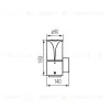 Настенный уличный светильник Kanlux PRESO EL 18 GR 36543 36543 - 5