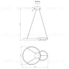 Подвесной светильник Escada Relation 10230/2LED White 10230/2LED White - 7