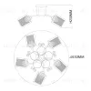 Потолочная люстра Escada Spirea 1105/5PL 1105/5PL - 6