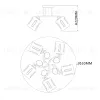 Потолочная люстра Escada Calluna 1120/5PL 1120/5PL - 6