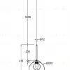 Подвесной светильник Maytoni Basic form MOD521PL-01G3 MOD521PL-01G3 - 10