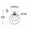 Бра Maytoni Basic form MOD521WL-01G1 MOD521WL-01G1 - 6