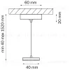 Подвес для треков Lightstar Teta 505176 505176 - 2