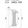 Настенный светильник Garda Decor 92EL-YG59026 92EL-YG59026 - 3