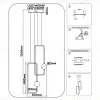 Подвесной светильник Ambrella Light Comfort LineTech FL66365 FL66365 - 6