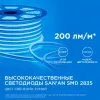 Светодиодный двусторонний неон Apeyron Стандарт 220В 2835 6Вт/м синий 50м IP65 17-24 17-24 - 4