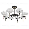 Люстра на штанге DeLight Collection MD21001018-8A black/gold MD21001018-8A black/gold - 1