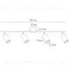 Спот Arte Lamp Imai A2365PL-4BK A2365PL-4BK - 3