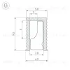 Алюминиевый профиль Arlight SL-MINI-6-H9-2000 ANOD BLACK 044082 044082 - 3