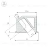 Алюминиевый профиль Arlight SL-BEVEL-H10-F14-2000 ANOD BLACK 044084 044084 - 3