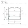Алюминиевый профиль Arlight LINE-S-5050-2000 WHITE 041842 041842 - 3
