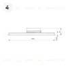 Трековый трехфазный светильник Arlight LGD-TUBE-TURN-4TR-L600-20W Day4000 (BK, 180 deg, 230V) 036297(1) 036297(1) - 5