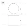 Накладной светильник Arlight SP-CYLINDO-R75-7W Warm3000 (WH, 110 deg, 230V) 043955 043955 - 4