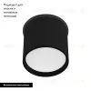 Накладной светильник Arlight SP-CYLINDO-R75-7W Day4000 (BK, 110 deg, 230V) 043965 043965 - 2