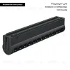 Трековый магнитный светильник Arlight MAG-VIBE-LASER-TURN-L209-12W Warm3000 (BK, 24 deg, 48V) 044427 044427 - 2