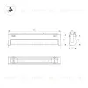 Трековый магнитный светильник Arlight MAG-VIBE-FLAT-TURN-L305-12W Day4000-MIX (BK, 110 deg, 48V, DALI) 044441 044441 - 3