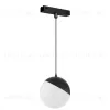 Трековый магнитный светильник Arlight MAG-VIBE-EMISFERO-HANG-R100-6W Warm3000 (BK, 130 deg, 48V) 044452 044452 - 1