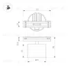 Трековый магнитный светильник Arlight MAG-VIBE-POINT-R75-10W Day4000 (WH, 24 deg, 48V) 044467 044467 - 3