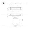 Трековый магнитный светильник Arlight MAG-VIBE-SFERO-R120-6W Day4000 (BK, 235 deg, 48V) 044166 044166 - 3