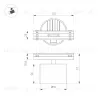Трековый магнитный светильник Arlight MAG-VIBE-RONDO-R90-10W Warm3000 (BK, 110 deg, 48V) 044473 044473 - 3